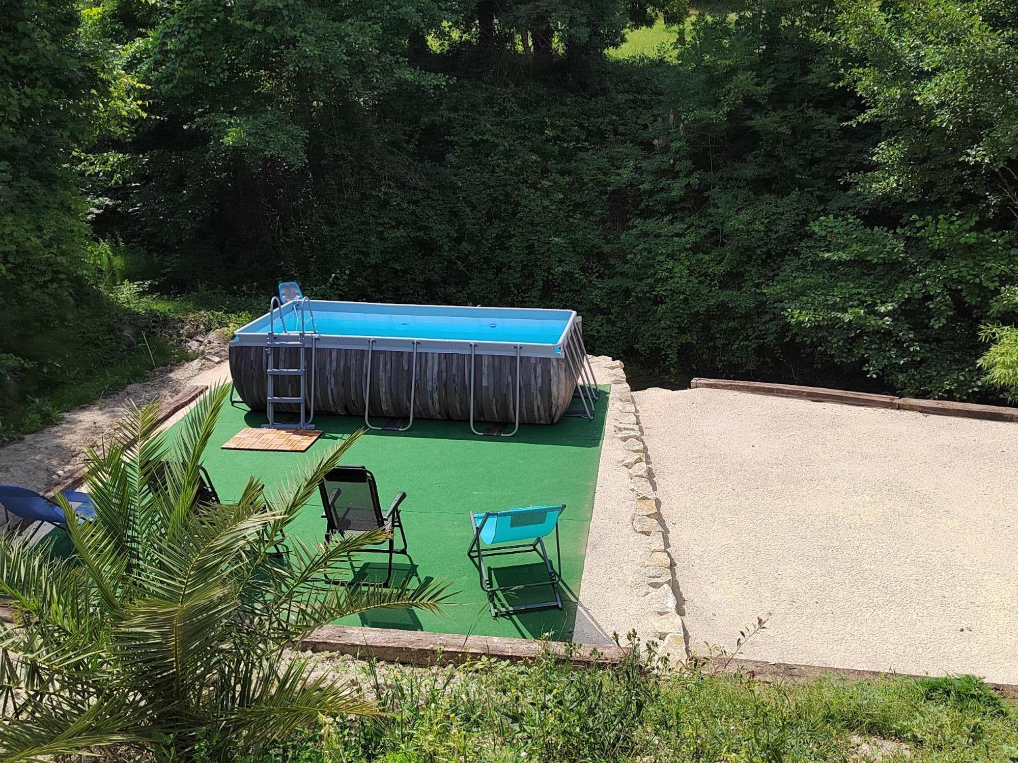 Vila Gite Le Chaudron 1 A 7Pers Avec Piscine Montclar-sur-Gervanne Exteriér fotografie